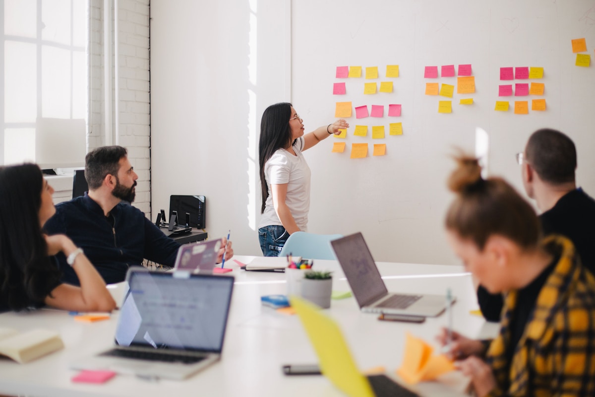 Visual KPI monitoring for AI transformation momentum tracking